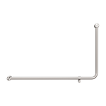 Load image into Gallery viewer, MECCA CARE 32MM DDA 90 DEGREE BENT TUBE GRAB RAIL 600X1000MM BRUSHED NICKEL
