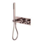 KARA PROGRESSIVE SHOWER SYSTEM BRUSHED BRONZE