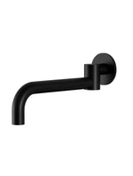 Load image into Gallery viewer, Round Swivel Wall Spout - Matte Black
