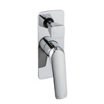 Load image into Gallery viewer, AU Series Square Chrome Wall Mixer with Diverter
