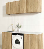 Load image into Gallery viewer, Laundry Kit 1960B Byron/Bondi Natural Oak with Natural Carrara Marble Top
