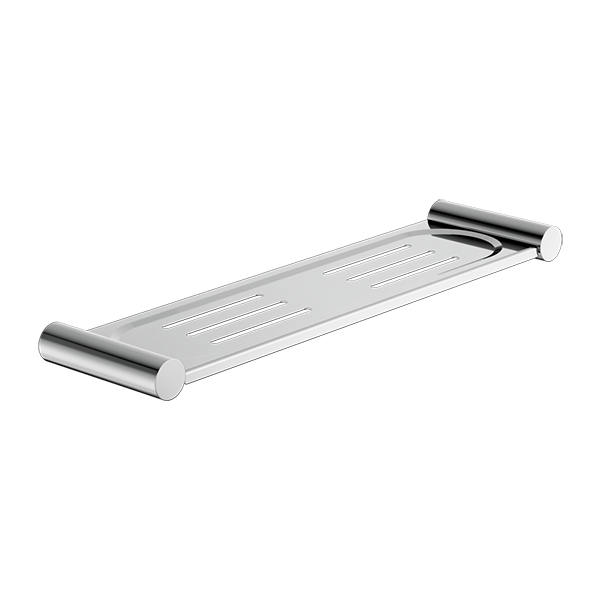 NEW MECCA METAL SHOWER SHELF CHROME
