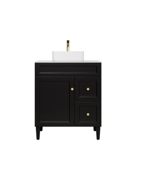 Harold Federation Freestanding Vanity Matte Black