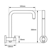 Round Chrome Shower Station without Shower Head and Handheld Shower(Stainless Steel Hose)