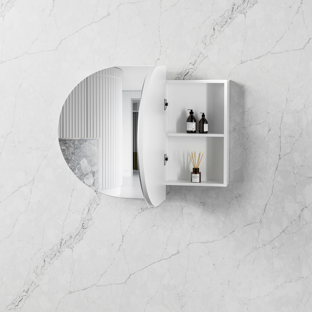 Bondi White Shaving Cabinet