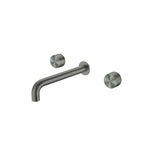 Load image into Gallery viewer, KARA WALL BASIN SET 215MM GUN METAL
