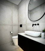Load image into Gallery viewer, Round Toilet Roll Holder - Matte Black
