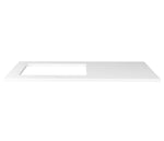 Load image into Gallery viewer, Bondi White Base Laundry Cabinet with 1060mm Pure White Top
