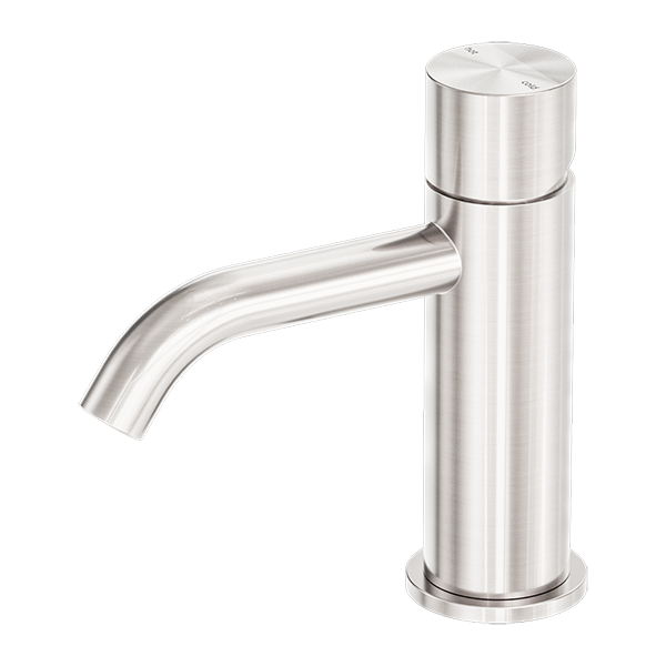 Zen SS316L Basin Mixer Handless Brushed Nickel