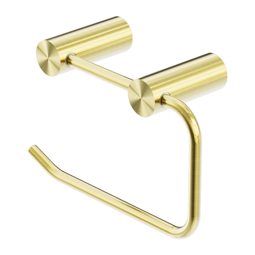 NEW MECCA TOILET ROLL HOLDER BRUSHED GOLD