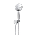 Load image into Gallery viewer, Round Hand Shower on Swivel Bracket - Polished Chrome
