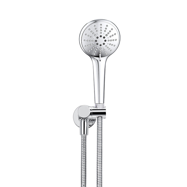 Round Hand Shower on Swivel Bracket - Polished Chrome