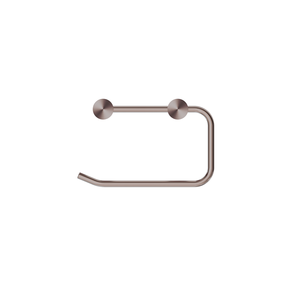 NEW MECCA TOILET ROLL HOLDER BRUSHED BRONZE