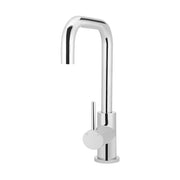 Round Kitchen Mixer Tap - Polished Chrome