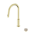 Load image into Gallery viewer, Serenity Progressive Pull Out kitchen Set With Rome Travertine Handle Brushed Gold
