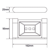RUSHY Series Brushed Nickel Soap Dish Holder
