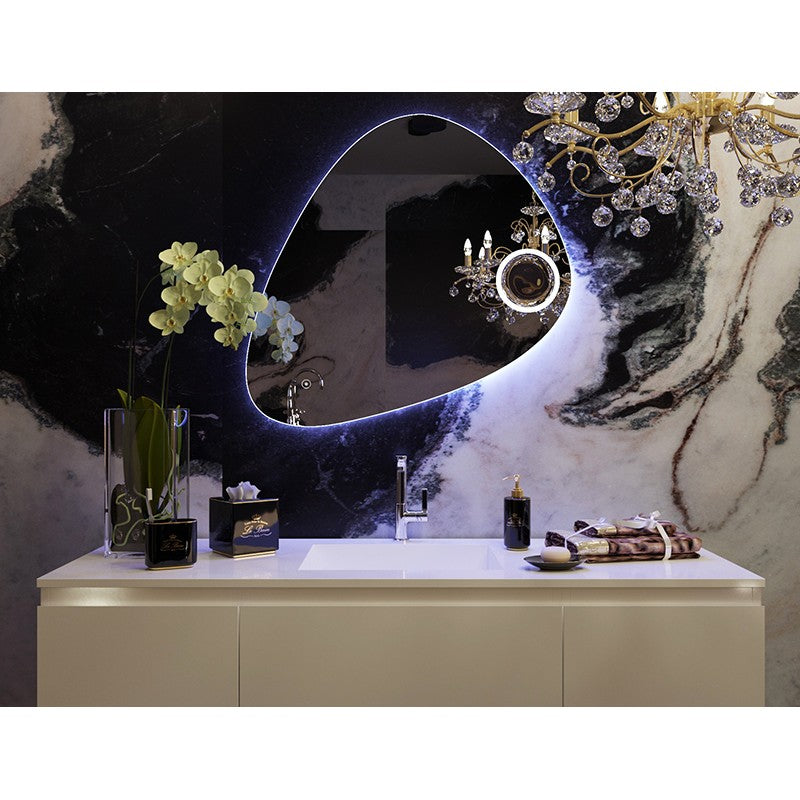 Triangolo LED Bathroom Wall Mirror