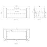 Load image into Gallery viewer, Bondi Woodland Oak Wall Hung Vanity
