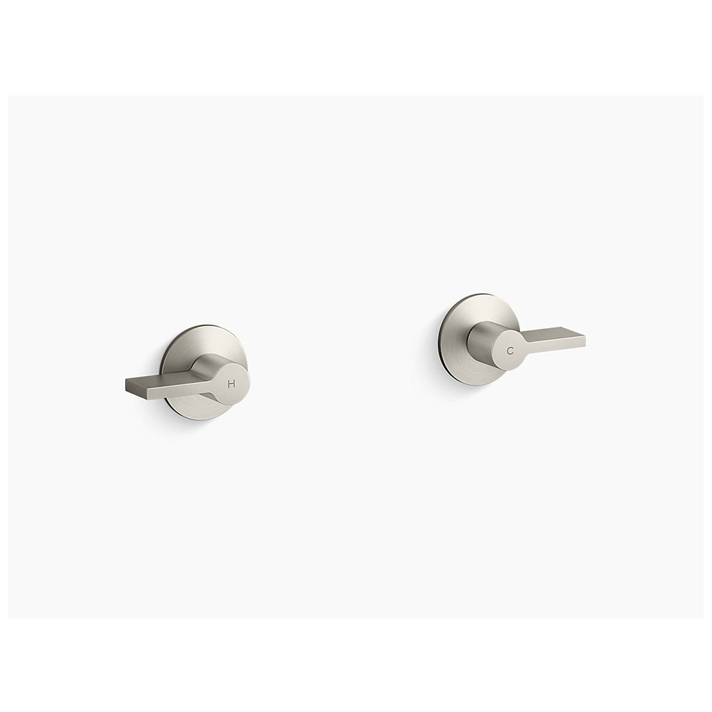 Components Wall Mount Dual Handles - Lever Trim