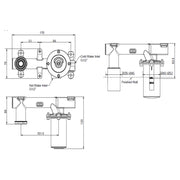 Single Handle Inwall Valve