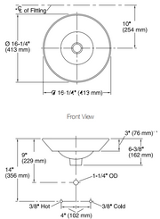 Serpentine Bronze on Conical Bell Vessel
