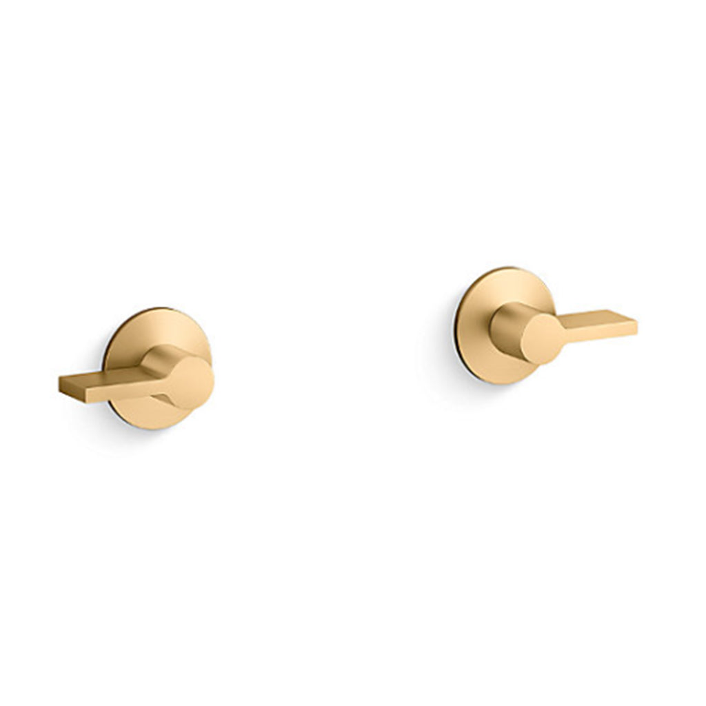 Components Wall Mount Dual Handles - Lever Trim