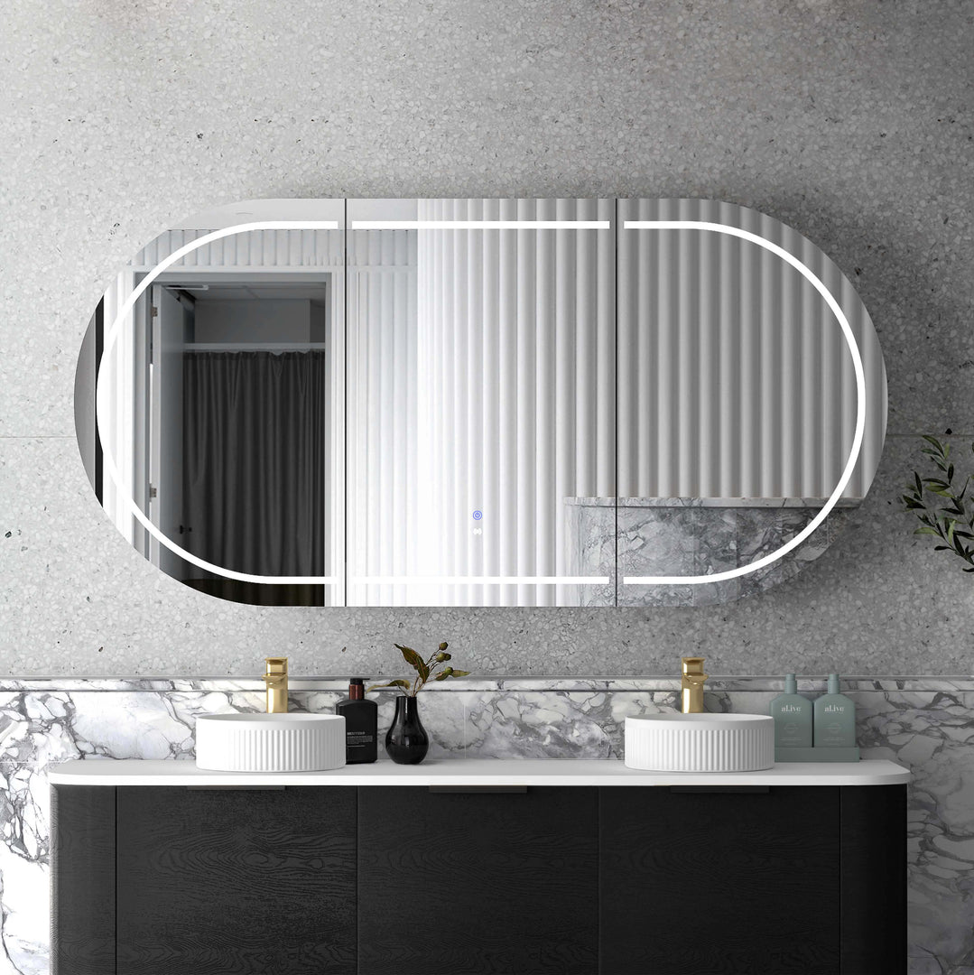LED Bondi 1800x900 Shaving Cabinet