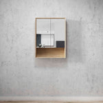 Load image into Gallery viewer, Byron Natural Oak Shaving Cabinet
