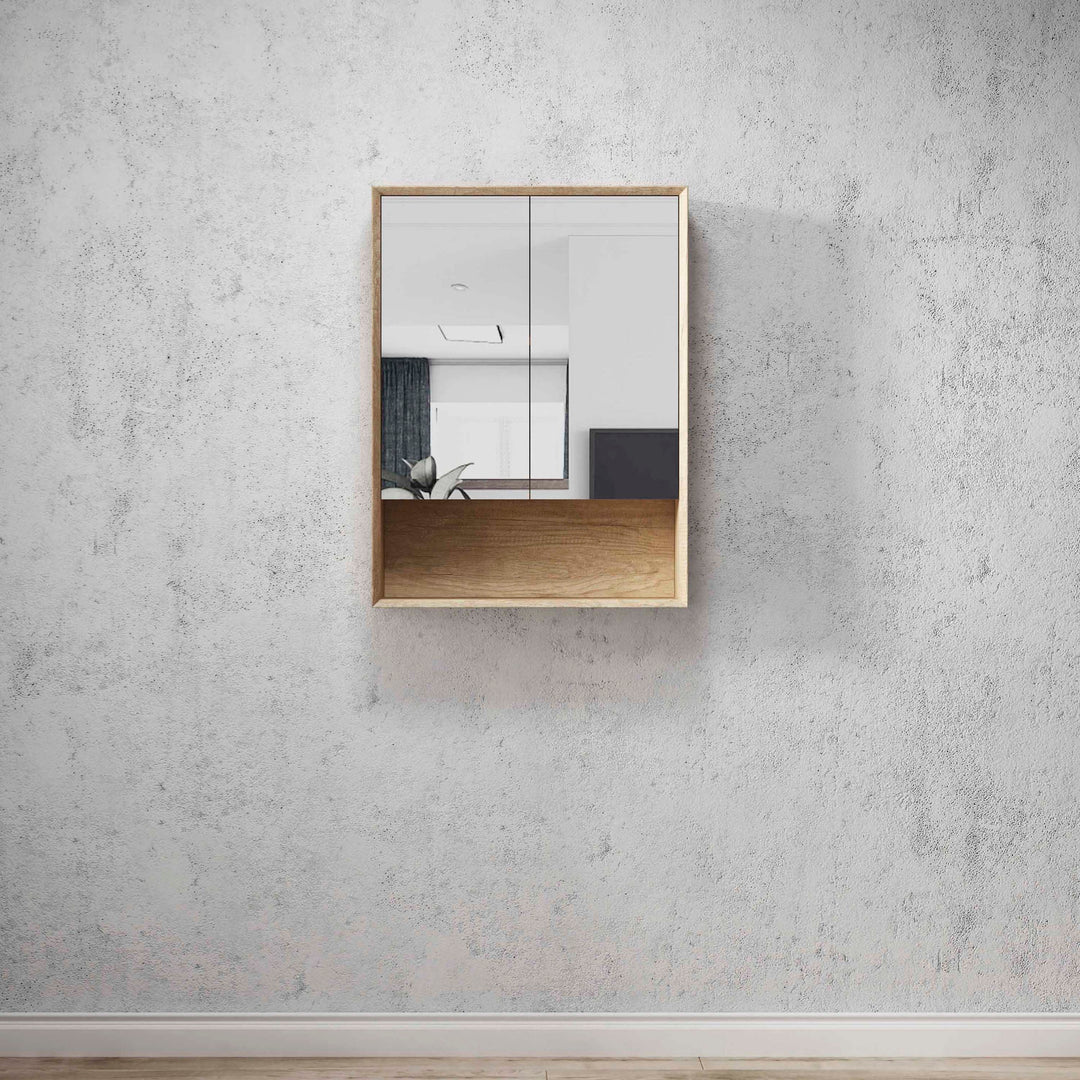 Byron Natural Oak Shaving Cabinet