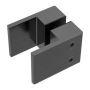 SQUARE SHOWER KNOB HANDLE GUN METAL