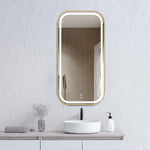 Load image into Gallery viewer, LED Newport Metal Frame Mirror
