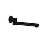 Load image into Gallery viewer, DOLCE WALL MOUNTED SWIVEL BATH SPOUT ONLY MATTE BLACK

