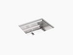 Load image into Gallery viewer, Prolific  23&quot; undermount single-bowl workstation kitchen sink
