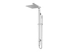 Load image into Gallery viewer, ASTRA RAIN SQUARE TWIN SHOWER SINGLE HOSE CHROME
