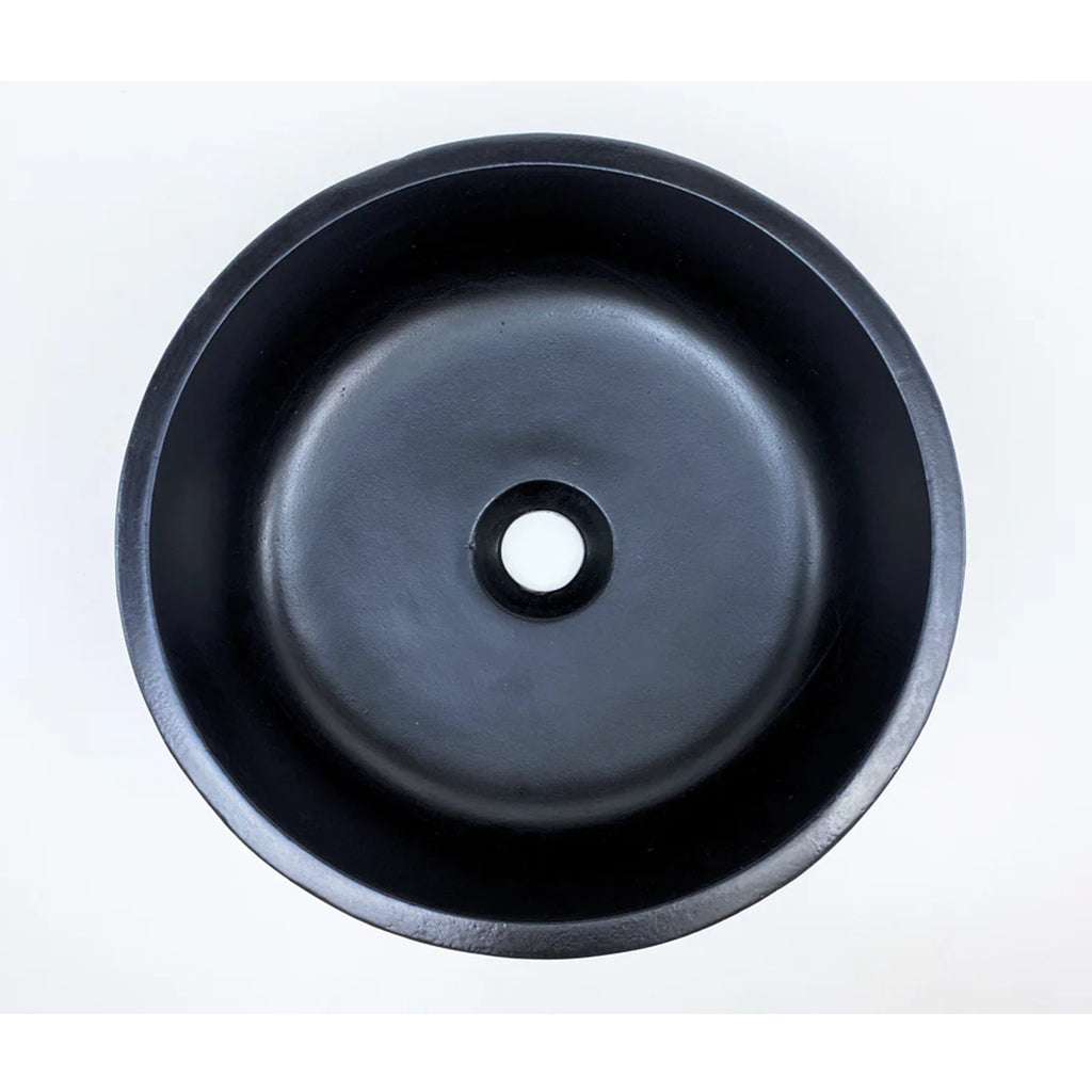 350*350*120 Circular Above Counter Basin Elios - Ebony