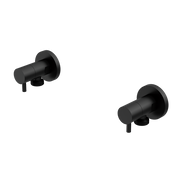WASHING MACHINE TAP SET MATTE BLACK