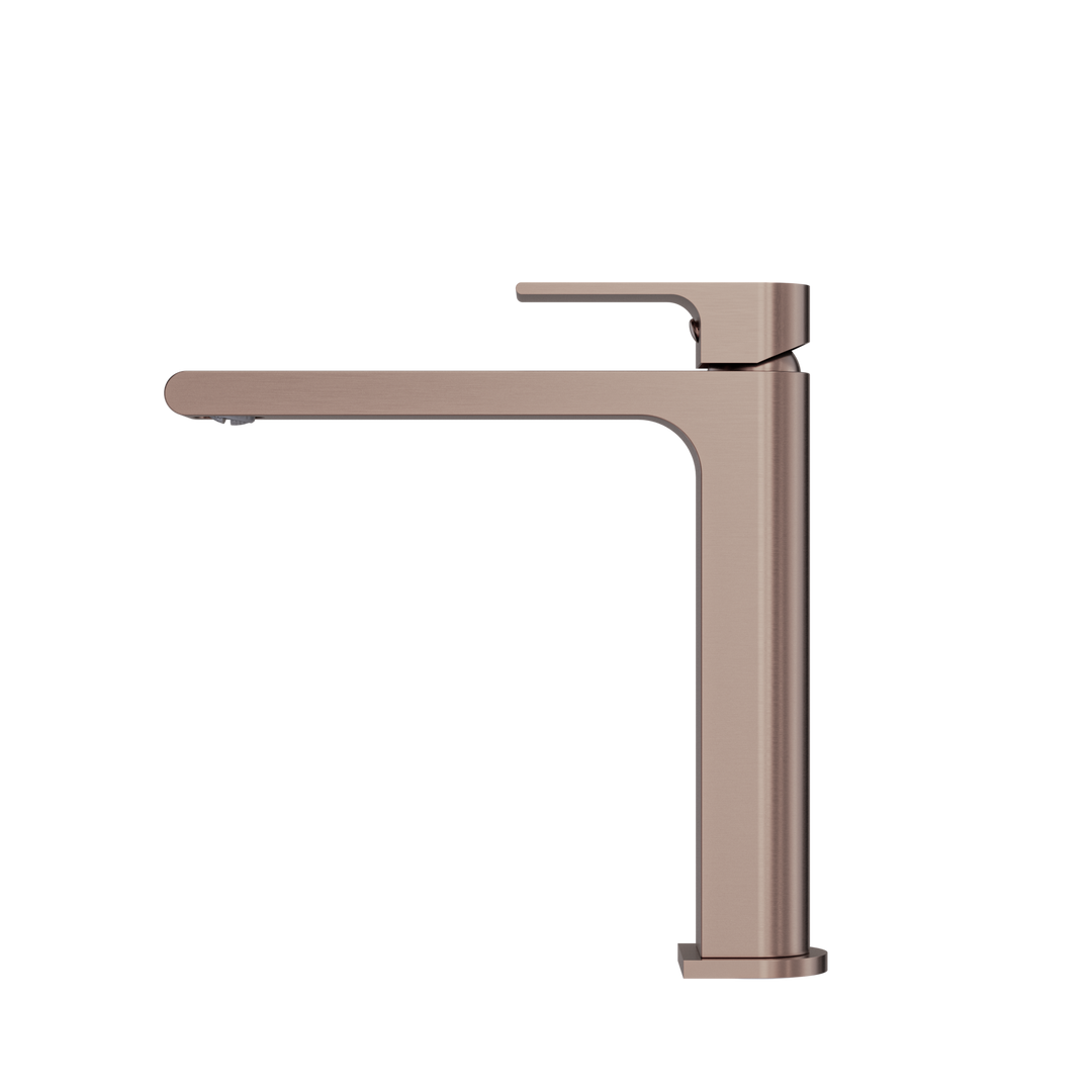 BIANCA MID TALL BASIN MIXER BRUSHED BRONZE