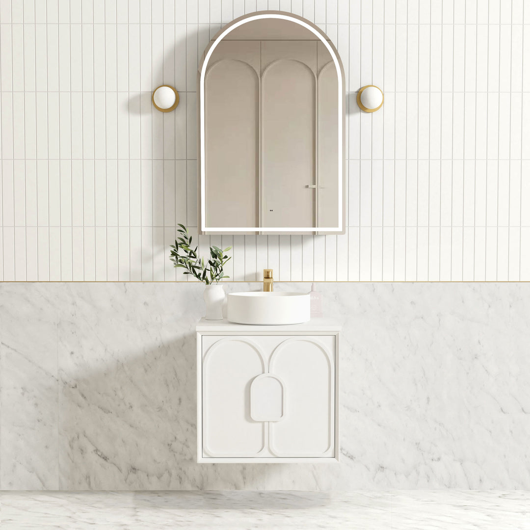 Laguna White Wall Hung Vanity