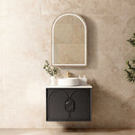 Load image into Gallery viewer, Laguna Black American Oak Wall Hung Vanity
