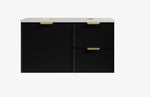 Load image into Gallery viewer, Madura Federation Wall Hung Cabinet Matte Black
