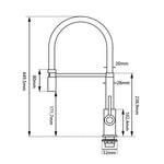 Load image into Gallery viewer, Chrome Kitchen Mixer
