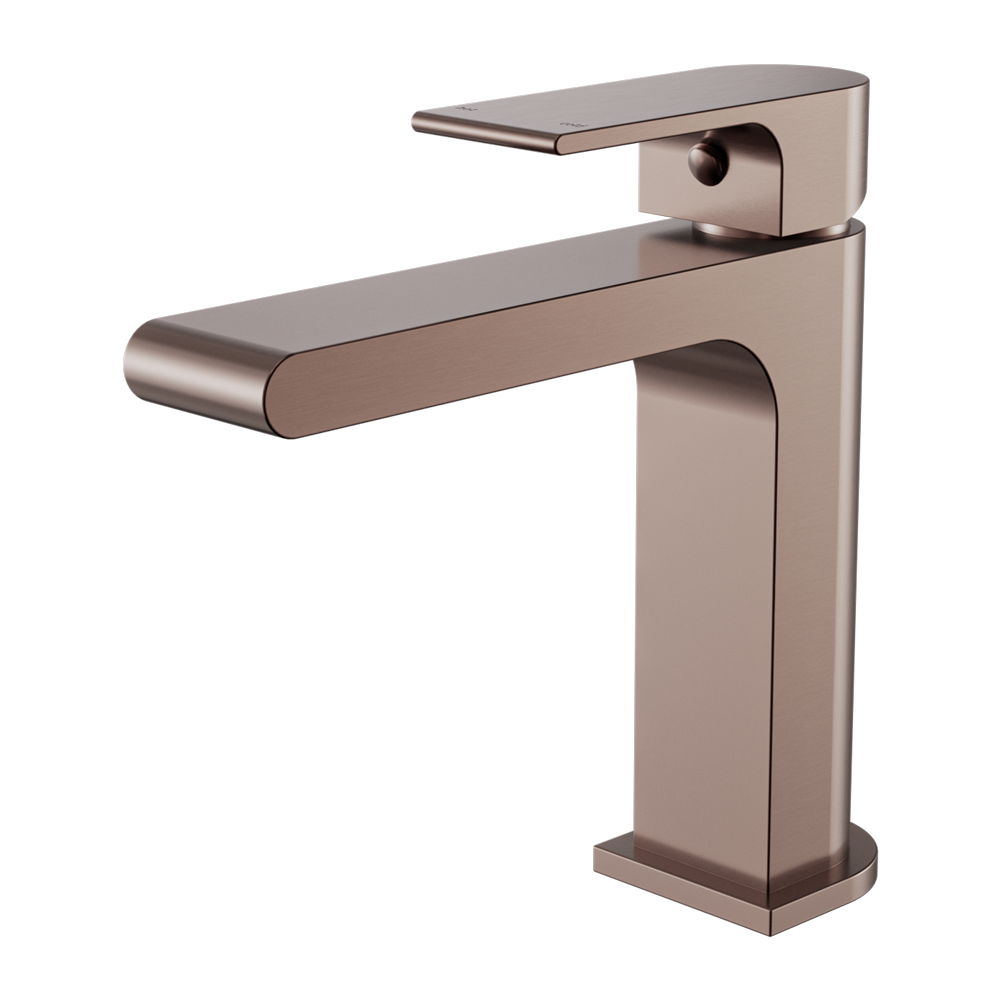 BIANCA BASIN MIXER STRAIGHT SPOUT BRUSHED BRONZE