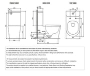 Oasis Rimless Suite Geberit Black