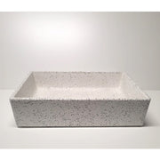 590*390*140 Rectangular Above Counter Basin Aila - Black Aggregate