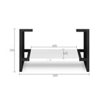 Load image into Gallery viewer, Leg Noosa 900X450 Matte White
