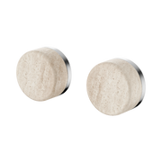 Serenity Wall Top Assembly With Rome Travertine Handle Chrome