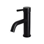 Load image into Gallery viewer, Round Basin Mixer Curved - Matte Black
