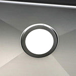 Load image into Gallery viewer, Round Corner Dark Grey Stainless Steel Handmade Single Bowl Kitchen Sink 440*440*205mm
