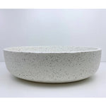 Load image into Gallery viewer, 460*350*125 Oval Above Counter Basin Helia Petite - White Terrazzo
