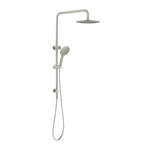 Load image into Gallery viewer, ROUND TWIN SHOWER BRUSHED NICKEL
